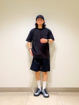 「アイテム（パンツ）」を使った、DAIKI TAKEYAさん（メンズ・165cm）の夏コーディネート