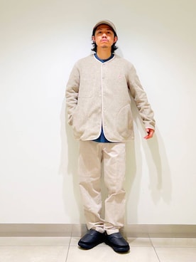 「アイテム（その他シューズ）」を使った、DAIKI TAKEYAさん（メンズ・165cm）の秋コーディネート