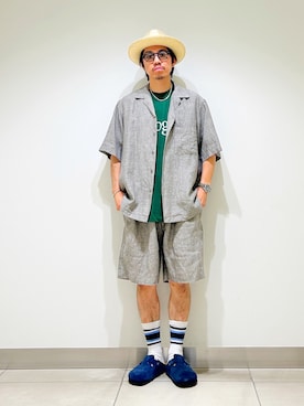 DAIKI TAKEYAさん(メンズ・165cm)の夏コーディネート