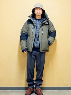 「アーバンリサーチドアーズ」｜「アイテム（その他アウター）」を使った、DAIKI TAKEYAさん（メンズ・165cm）の冬コーディネート