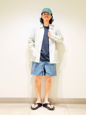 「パタゴニア」｜DAIKI TAKEYAさん（メンズ・165cm）の春コーディネート