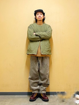 DAIKI TAKEYAさん（メンズ・165cm）の冬コーディネート