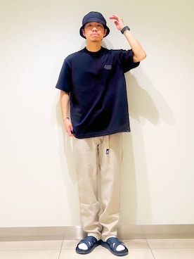 「Gramicci」｜DAIKI TAKEYAさん（メンズ・165cm）の春コーディネート
