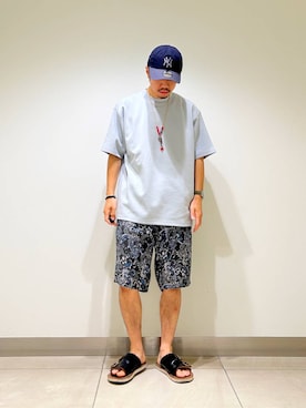 「アーバンリサーチドアーズ」｜DAIKI TAKEYAさん（メンズ・165cm）の夏コーディネート