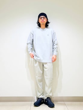 DAIKI TAKEYAさんの（LACOSTE | ラコステ）を使ったコーディネート