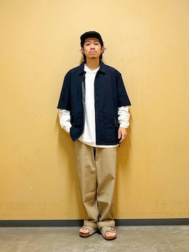 DAIKI TAKEYAさん（メンズ・165cm）の夏コーディネート
