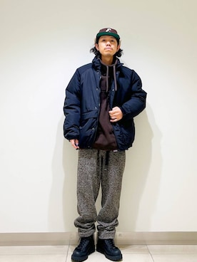 DAIKI TAKEYAさん（メンズ・165cm）の冬コーディネート