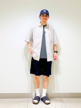 「DANTON」｜DAIKI TAKEYAさん（メンズ・165cm）の春コーディネート
