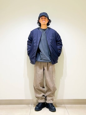 DAIKI TAKEYAさん（メンズ・165cm）の冬コーディネート