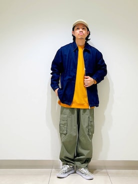 DAIKI TAKEYAさん（メンズ・165cm）の秋コーディネート