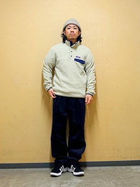 「アイテム（その他トップス）」を使った、DAIKI TAKEYAさん（メンズ・165cm）の秋コーディネート