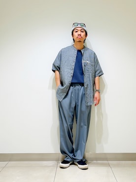 DAIKI TAKEYAさん（メンズ・165cm）の夏コーディネート