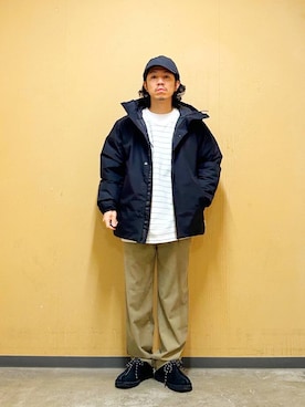 DAIKI TAKEYAさん(メンズ・165cm)の冬コーディネート