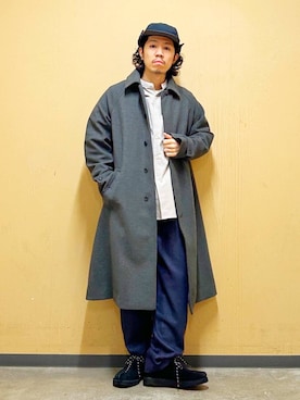 DAIKI TAKEYAさん（メンズ・165cm）の冬コーディネート