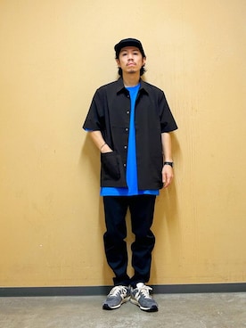 「アイテム（アナログ腕時計）」を使った、DAIKI TAKEYAさん（メンズ・165cm）の夏コーディネート