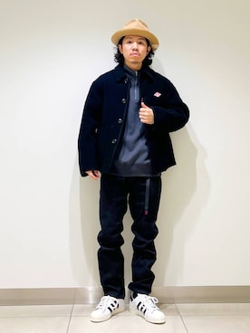 DAIKI TAKEYAさん（メンズ・165cm）の冬コーディネート