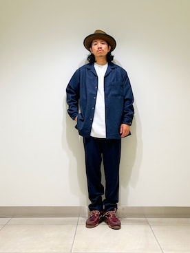 DAIKI TAKEYAさん（メンズ・165cm・30代）の秋コーディネート