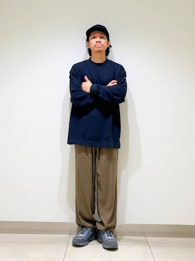 「LACOSTE（ラコステ）のアイテム」を使った、DAIKI TAKEYAさん（メンズ・165cm）の夏コーディネート