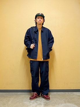 「アーバンリサーチ」｜DAIKI TAKEYAさん（メンズ・165cm）の秋コーディネート