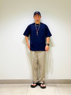 DAIKI TAKEYAさん（メンズ・165cm）の夏コーディネート
