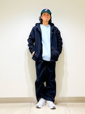 「パタゴニア」｜DAIKI TAKEYAさん（メンズ・165cm）の冬コーディネート