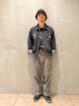 「アイテム（ジャケット/アウター）」を使った、DAIKI TAKEYAさん（メンズ・165cm・30代）の夏コーディネート