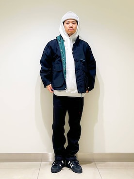 DAIKI TAKEYAさん（メンズ・165cm）の冬コーディネート