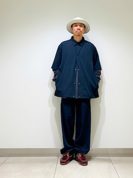 DAIKI TAKEYAさん（メンズ・165cm）の秋コーディネート