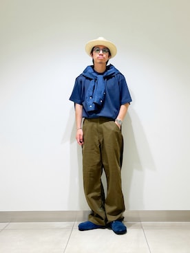 DAIKI TAKEYAさん（メンズ・165cm）の夏コーディネート