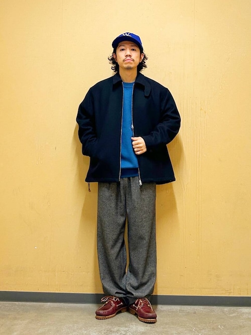 セール】ウールメルトンジップブルゾン（ブルゾン）｜URBAN