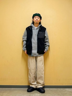 「パタゴニア」｜DAIKI TAKEYAさん（メンズ・165cm）の秋コーディネート