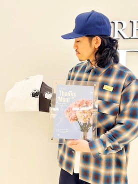 「プリントtシャツ」｜DAIKI TAKEYAさん（メンズ・165cm）の春コーディネート