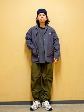 「DANTON」｜DAIKI TAKEYAさん（メンズ・165cm）の春コーディネート