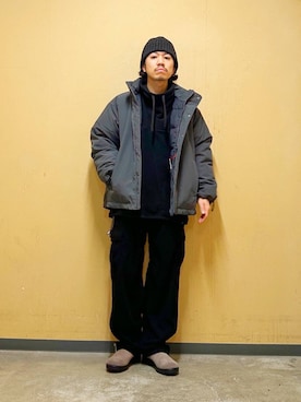 「STONEMASTER（ストーンマスター ）のアイテム」を使った、DAIKI TAKEYAさん（メンズ・165cm）の秋コーディネート