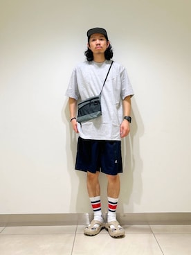 「アーバンリサーチドアーズ」｜DAIKI TAKEYAさん（メンズ・165cm）の夏コーディネート