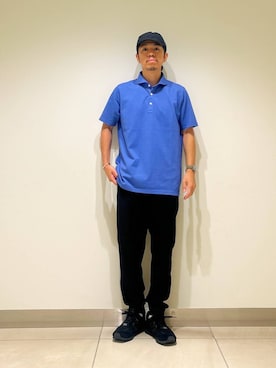「URBAN RESEARCH DOORS（アーバンリサーチドアーズ）のアイテム（キャップ）」を使った、DAIKI TAKEYAさん（メンズ・165cm）の夏コーディネート