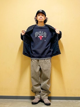 DAIKI TAKEYAさん（メンズ・165cm）の冬コーディネート