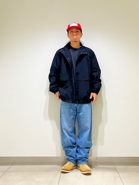 「アイテム（ブルゾン）」を使った、DAIKI TAKEYAさん（メンズ・165cm）の夏コーディネート