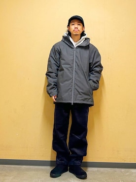 「パタゴニア」｜DAIKI TAKEYAさん（メンズ・165cm）の冬コーディネート
