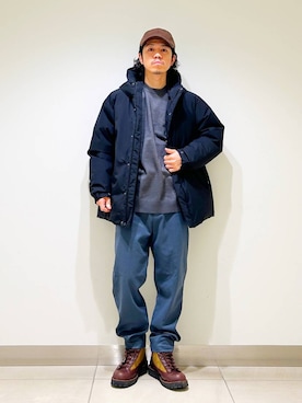 「アーバンリサーチドアーズ」｜DAIKI TAKEYAさん（メンズ・165cm）の冬コーディネート