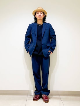 DAIKI TAKEYAさん（メンズ・165cm）の春コーディネート