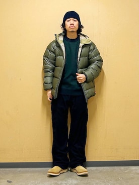 「STONEMASTER（ストーンマスター ）のアイテム」を使った、DAIKI TAKEYAさん（メンズ・165cm）の冬コーディネート