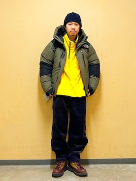 「アーバンリサーチドアーズ」｜「アイテム（その他アウター）」を使った、DAIKI TAKEYAさん（メンズ・165cm）の冬コーディネート