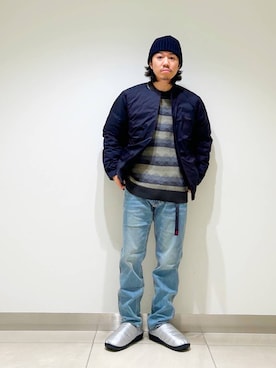 DAIKI TAKEYAさん（メンズ・165cm）の秋コーディネート