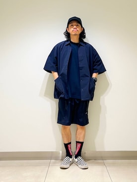 「アーバンリサーチドアーズ」｜DAIKI TAKEYAさん（メンズ・165cm）の夏コーディネート