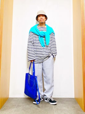 「adidas SB（アディダススケートボーディング）のアイテム」を使った、DAIKI TAKEYAさん（メンズ・165cm）の夏コーディネート
