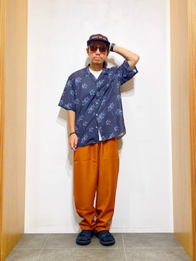 DAIKI TAKEYAさん（メンズ・165cm）の夏コーディネート