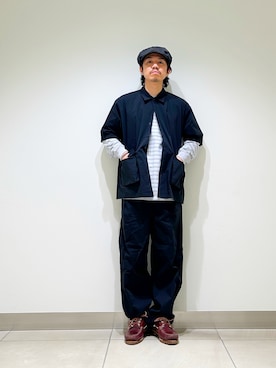 DAIKI TAKEYAさん（メンズ・165cm）の春コーディネート