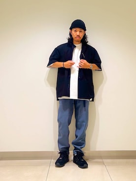 「アーバンリサーチドアーズ」｜DAIKI TAKEYAさん（メンズ・165cm）の夏コーディネート