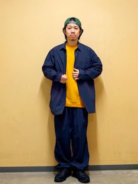 DAIKI TAKEYAさん（メンズ・165cm）の秋コーディネート